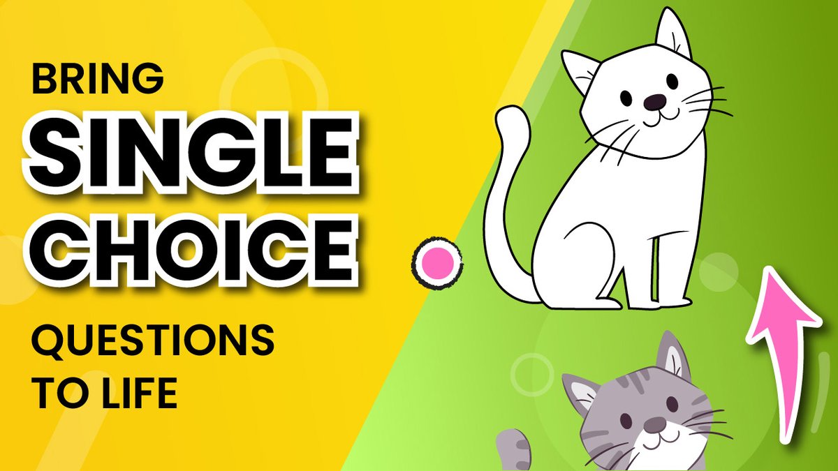 In this #video I’m sharing an example of a single choice question, that is a visually engaging micro-interaction in #Articulate #storyline. With the help of motion paths and scrolling panels acting as masks I was able to build a non-standard experience.youtu.be/UcSjX-AFP6A