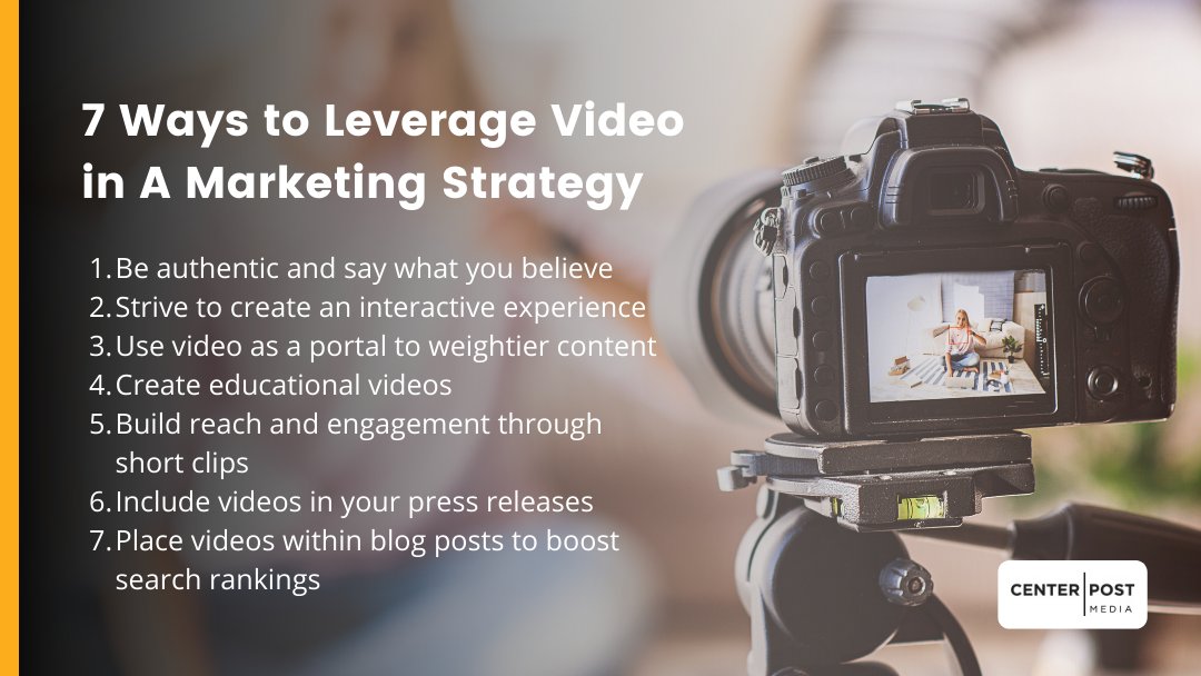 To create and distribute a video, marketers must develop content that not only meets consumers’ preferences but also differentiates the brand and helps it rise above the competition. 

#videomarketingstrategist