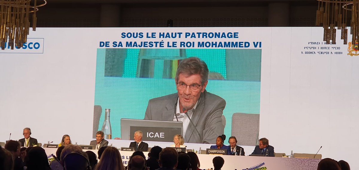weareALE's tweet photo. Timothy Ireland, @ICAEGlobal Vice-President at #ConfinteaVII  Panel 2: Adult Learning and education within the New Social Contract for Education: Towards a right to lifelong learning😊 "We need formal negotiations in which civil society works together with governments." https://t.co/bAAQ0wN80X
