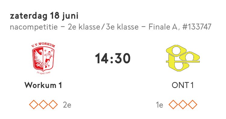 vvWorkum's tweet photo. UPDATE! Inmiddels is ook het tijdstip en de locatie van de finalewedstrijd bekend. Er wordt om 14.30 afgetrapt op het hoofdveld van ⁦@vv_GAVC⁩ in Grou https://t.co/Hdtg3dmogJ