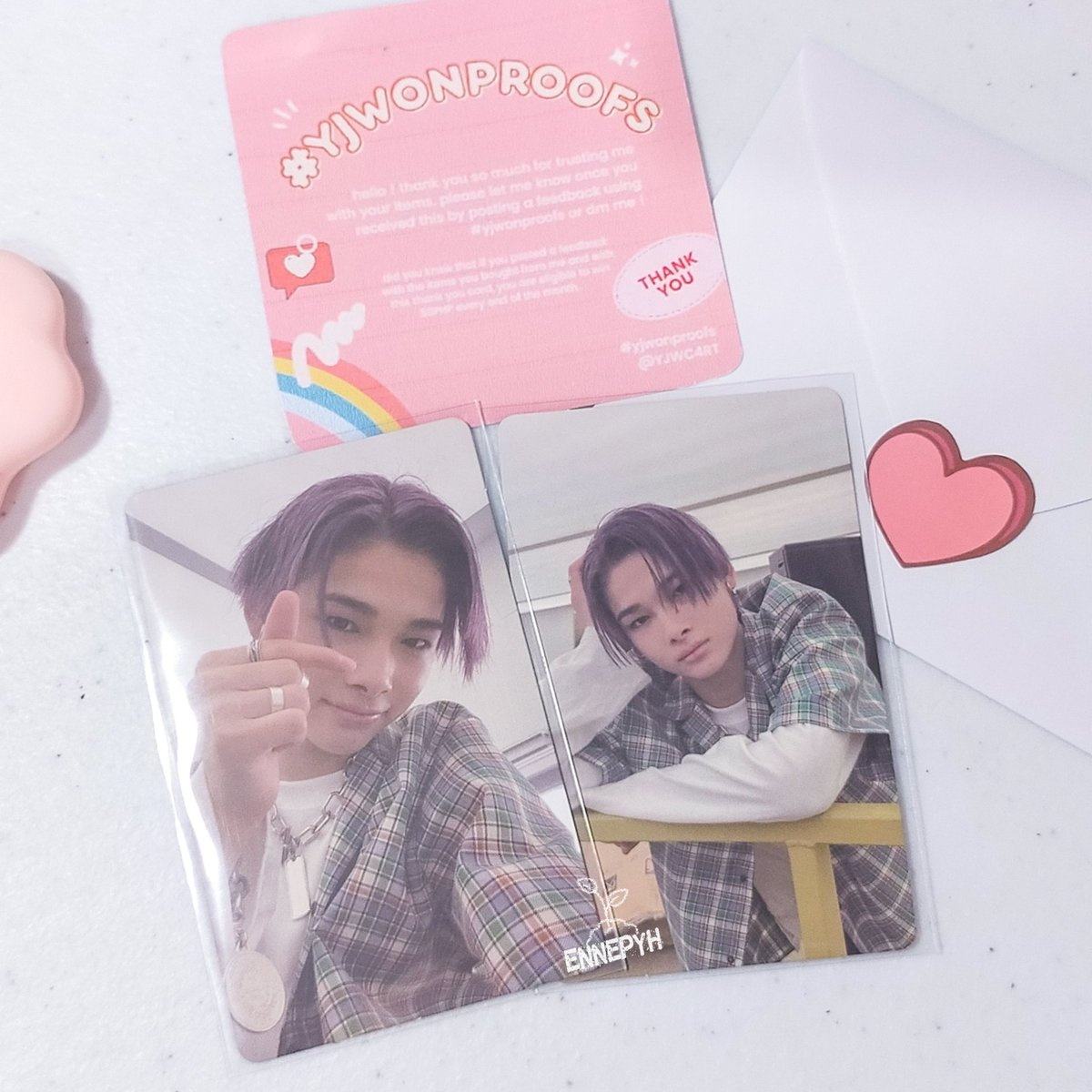 ennepyh's tweet photo. ΛΛΒ°β’*ββ·
π¦ from: @YJWC4RT
hello! my ni-ki b:c down set pcs arrived safely, thank you so much for the steal π and secured packaging! π€ #yjwonproofs
β #ennepyhbuys https://t.co/ndDuM9Fbgr