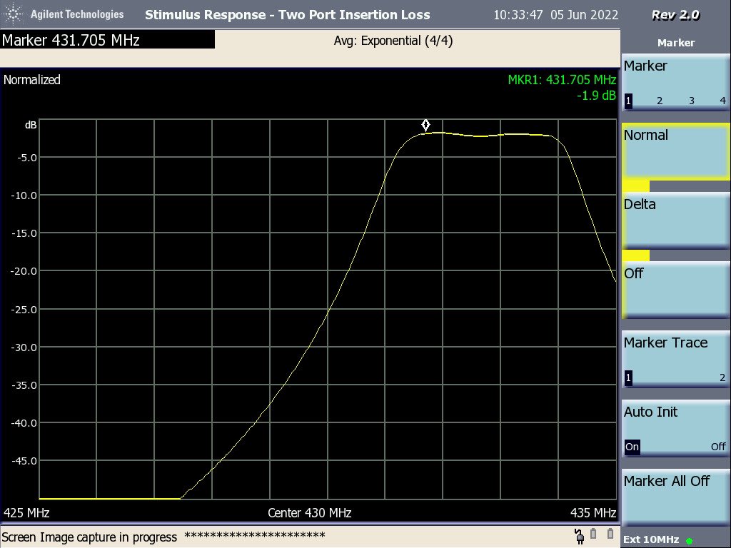 PI2EHV's tweet photo. Due to a very strong #TETRA site close to #PI2EHV a noise can be heard on the output signal. To eliminate this noise, a filter is scheduled to be placed in the RX line of #PI2EHV and #PI2NOS. Thanks to #PE1HZG and #PE1MIX the filter is ready to install. https://t.co/1whDemJ5oZ