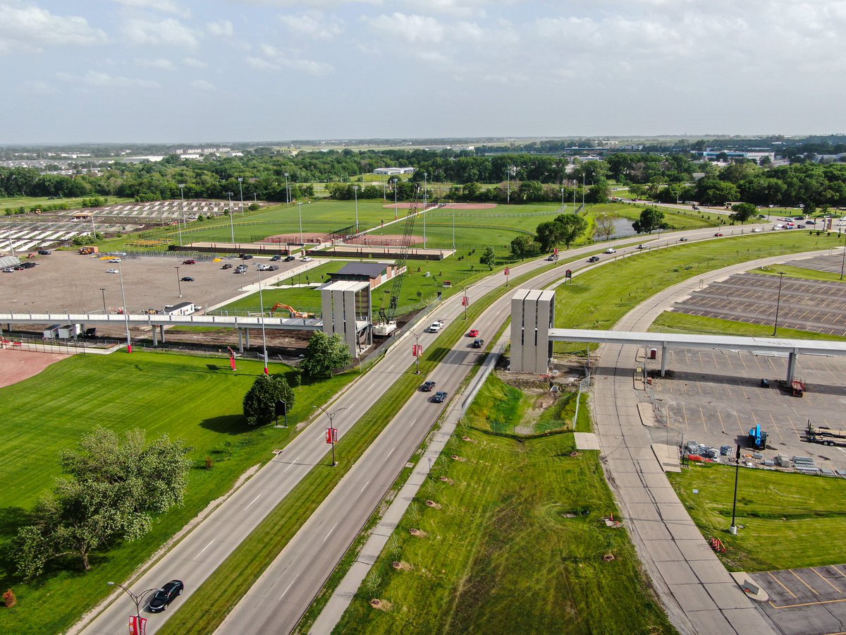 CycloneFB's tweet image. Gameday at Jack Trice Stadium just keeps getting better‼️

RV parking and pedestrian bridge are coming along! 🔥🔥🔥

🌪🚨🌪