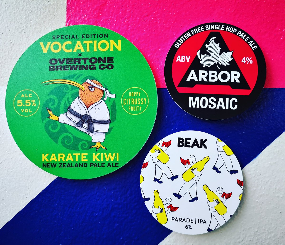 JabbarwockyShef's tweet photo. Love beer delivery day! Been wanting to get some @thebeakbrewery in for aaaages, pretty excited to try @overtonebrewing on cask 😍 @arbor.ales Mosaic is a GF classic too.
All coming soon!
#beerdelivery #comingsoon #liquidrefreshment #sheffieldbars https://t.co/rXnzWM7ARj