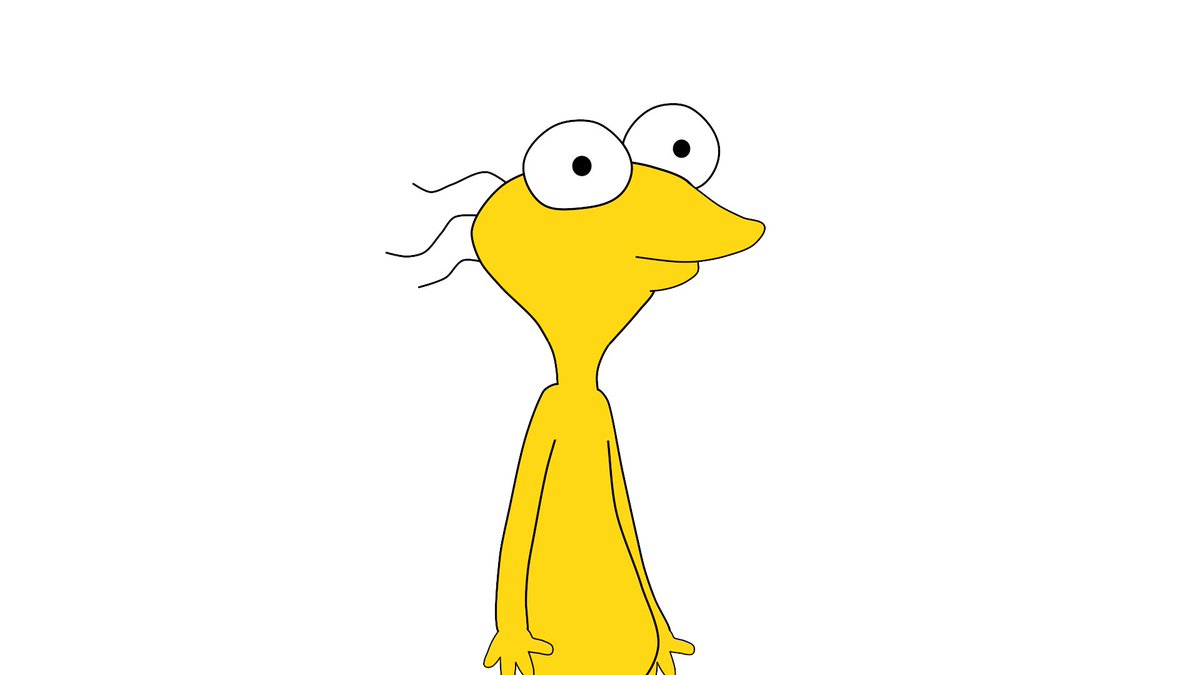 MAZE_animations's tweet photo. Whenever Graggle isn't on screen, everyone else should be asking "Where's Graggle?" #newvideofriday #TheSimpsons https://t.co/yuWGCBWarv