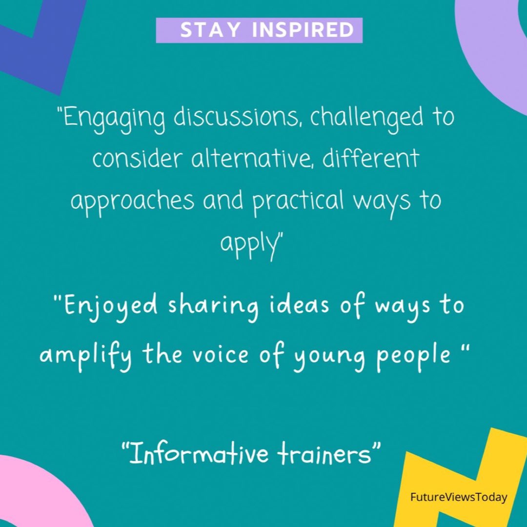 FutureViewToday's tweet image. A great couple of weeks delivering co-production training on &quot;Voice and Influence&quot;. Wonderful to carve out some dedicated time for
staff to explore and improve practice #participation
#engagement #training #voiceandinfluence
#youthwork #ChildrensRights