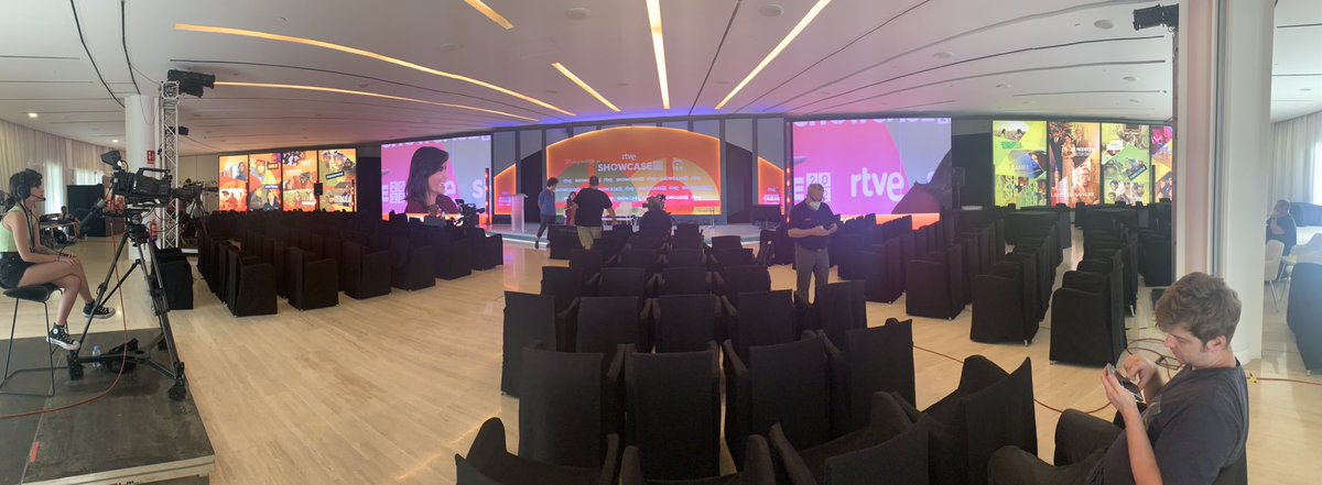 TMigoya's tweet photo. Mañana, esta sala estará llena de contenidos, novedades, clientes, amigos y enamorados de la televisión #ShowcaseRTVE22
#networking #screenings #premieres #rtve #makingcontentforyou https://t.co/krW34pYkYn