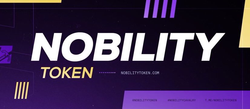 Chloe_Rileyyy's tweet photo. 1/11

Hey guys, Have you heard about @nobilitytoken?🤔a #DeFI token that will revolutionize the #eSports landscape by organizing and providing tournaments with large prize pools 🤑 https://t.co/QGEAUvbnrD