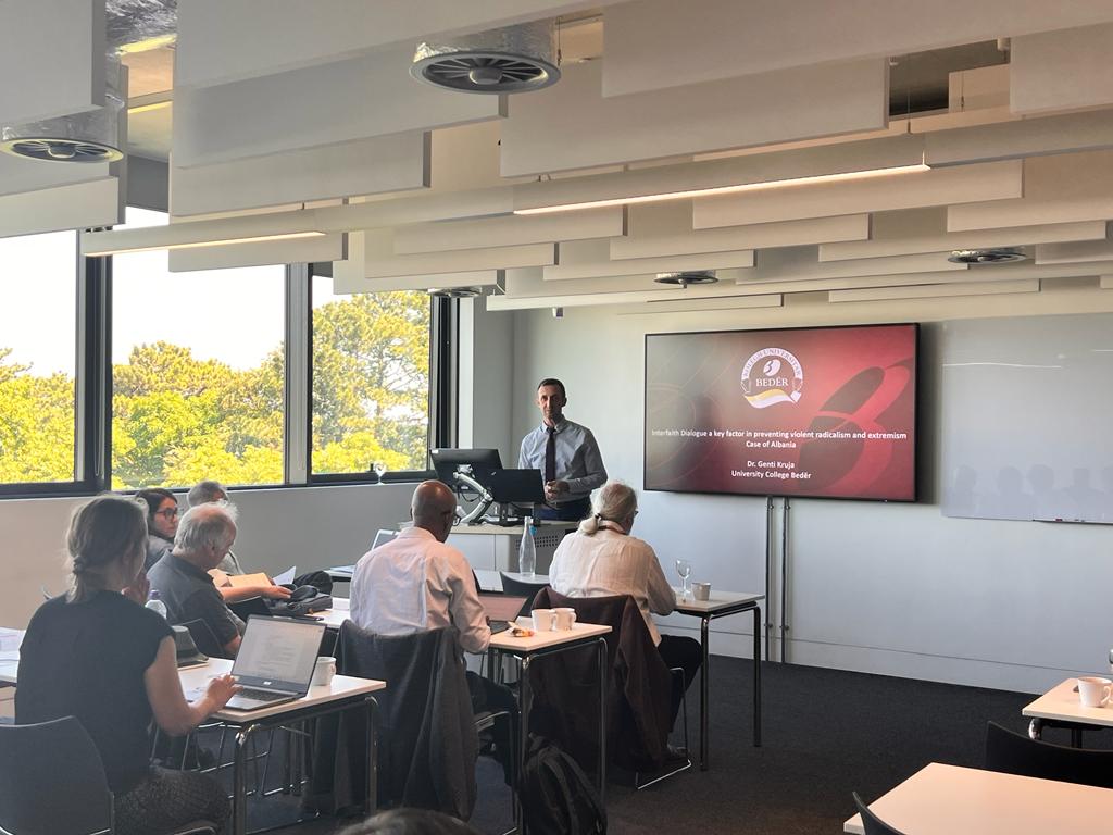 GentiKruja's tweet photo. It was a big pleasure to participate as a speaker in the International Conference: "Religion and Culture in Conflict and Peace: Impact in Reconciliation and Peacebuilding" organized by @WinchesterPeace and @_UoW Winchester University in United Kingdom. Thank you @MarkCrisOwen! https://t.co/1rqPIpwygX