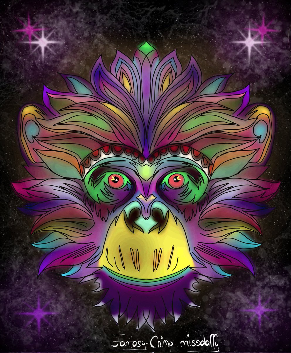 _missdaffy's tweet image. Happy Wednesday everyone 😁
I've just minted 149 Fantasy-Chimps. I am giving 137 away, like, retweet and drop ur L2 wallets below to receive one Fantasy-Chimp to make ur day 🫣
Loops are always appreciated 👍🤩🙏.
$LRC $GME #NFTs #LRC #GME