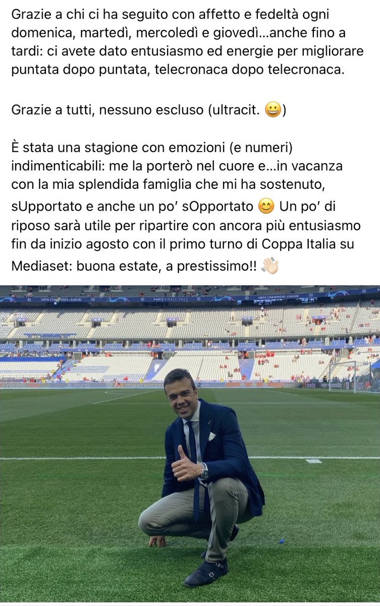Massimo Callegari tweet media