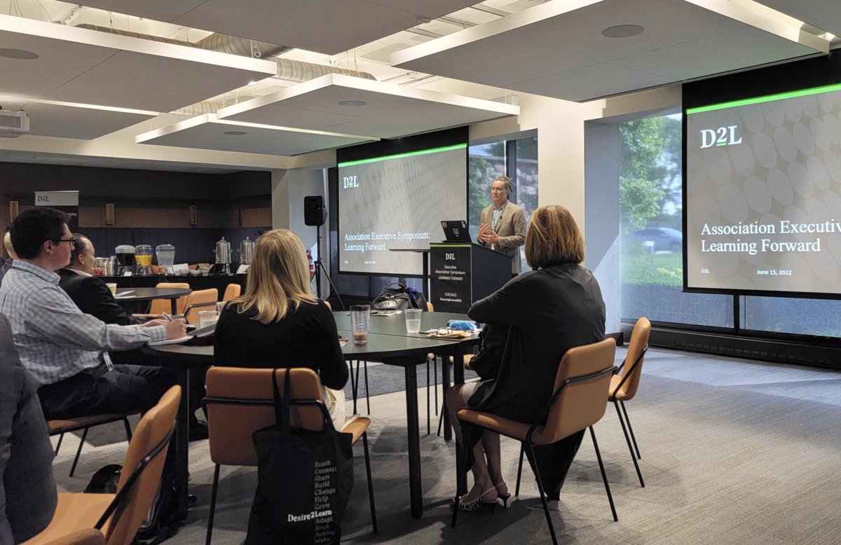 Ken Chapman is kicking off our Association Executive Symposium: Learning Forward here in Chicago, IL! Excited to learn how associations can prepare for the future of work #LearningForward2022.
