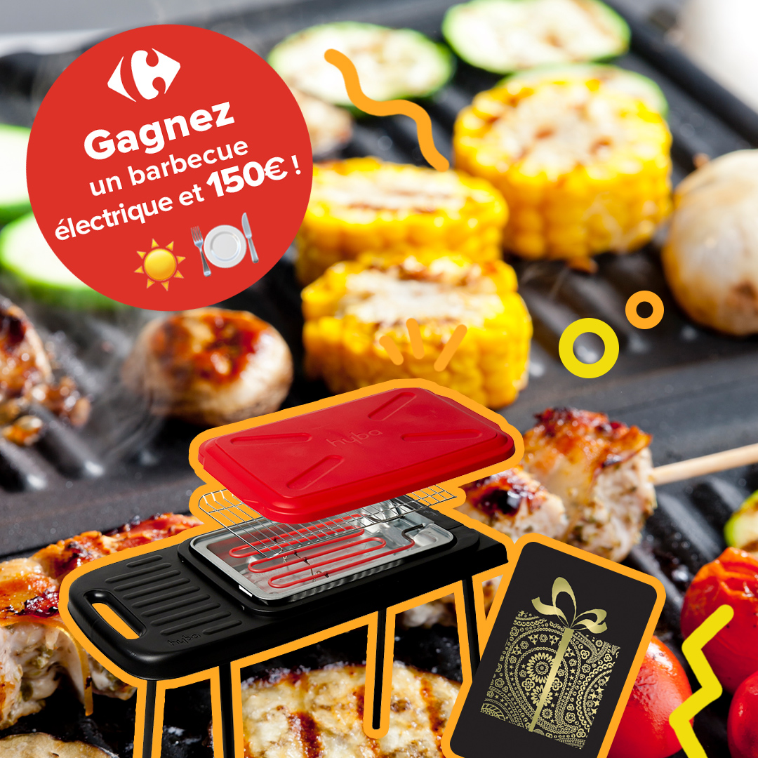 CarrefourFrance's tweet image. [JEU CONCOURS] La fête des pères, c’est dimanche 🥰 

Pour l’occasion, gagnez un BBQ et 150€ de courses 🤩

Pour participer RT &amp;amp; follow 🤞

Tirage au sort le 24/06 🍀

Pour les autres ➡️ RDV en magasin ou sur carrefour.fr pour retrouver notre BBQ à petit prix 🌭