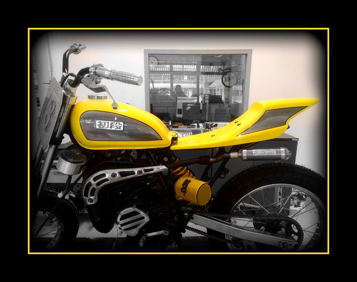 Boyer_monod's tweet photo. Voici les dernières photos (https://t.co/FuSQQ7xDzrétet) du projet #dirttrack #yamaha. Mise en valeur des activités du mois d'avril avec les premières #bacpro technicien d'usinage au lycée G.Monod #monodElB d'Enghien.  Usinage plaque d'échappement, pièces fixation
, filtre air... https://t.co/DF3FjdHdQi