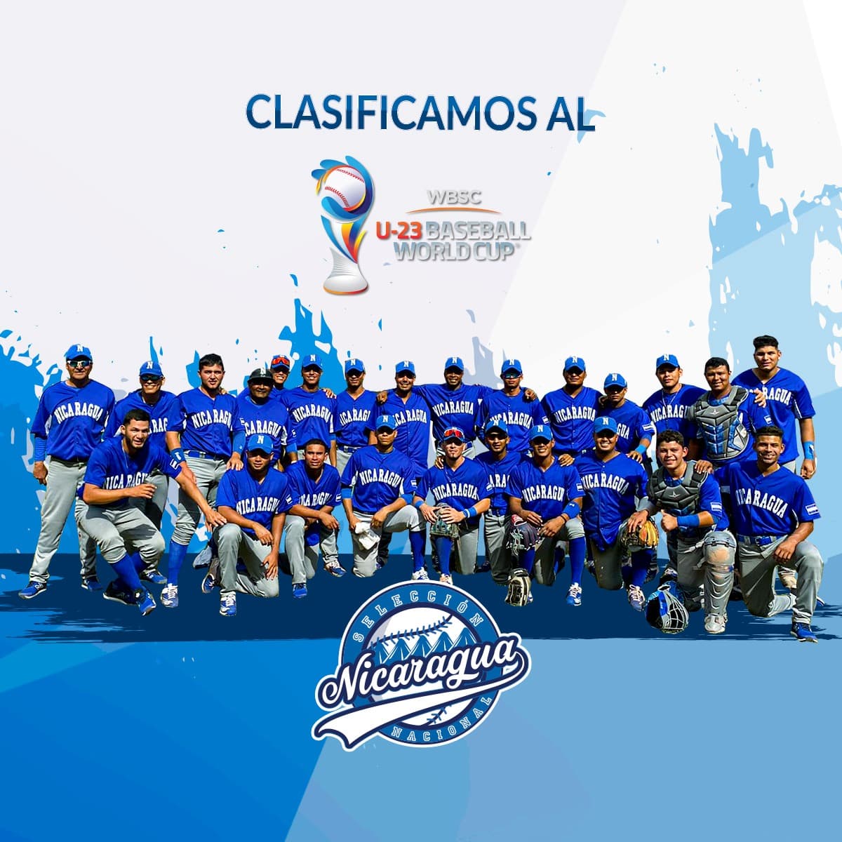 ¡Si se pudo señoras y señores! 🙏

¡Clasificamos al Mundial! ⚾️

Felicidades  Nicaragua 🇳🇮 🎉
