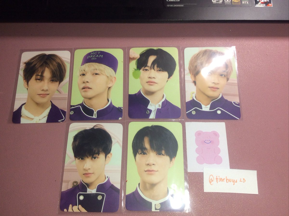 tinebuys's tweet photo. 🐰[#xtinebentables]

wts lfb ph onhand

Renjun Lenti Pc- 150
Ten Universe JC Pc- 220
Jisung Agent- 200

SG 2022 POB PC 
✅Mark, Renjun, Jeno, Jisung, Chenle,Haechan
-120 ea

All available PC less 20 if PAYO

dm or reply mine to avail
will send condi thru dm🥰 https://t.co/sSjUojyIW9