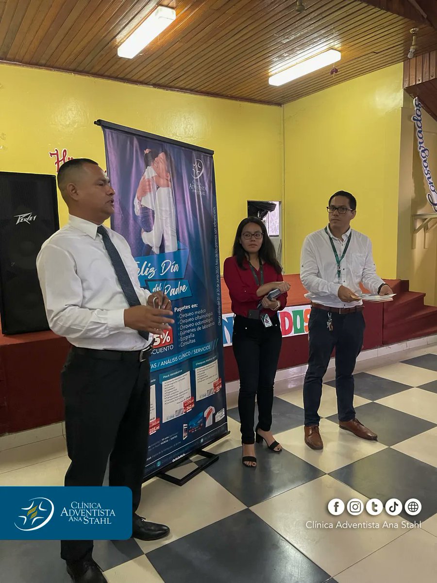 ClinicaStahl's tweet photo. Seguimos promocionando nuestra campaña por el Mes de Papá.
Hoy nos reunimos con el Colegio Amazonas en Iquitos para presentar a su plana docente nuestros paquetes y promociones adquiriendo la tarjeta MEDICAAS.

#MesDePapa #CAAS https://t.co/qxeDYGw410