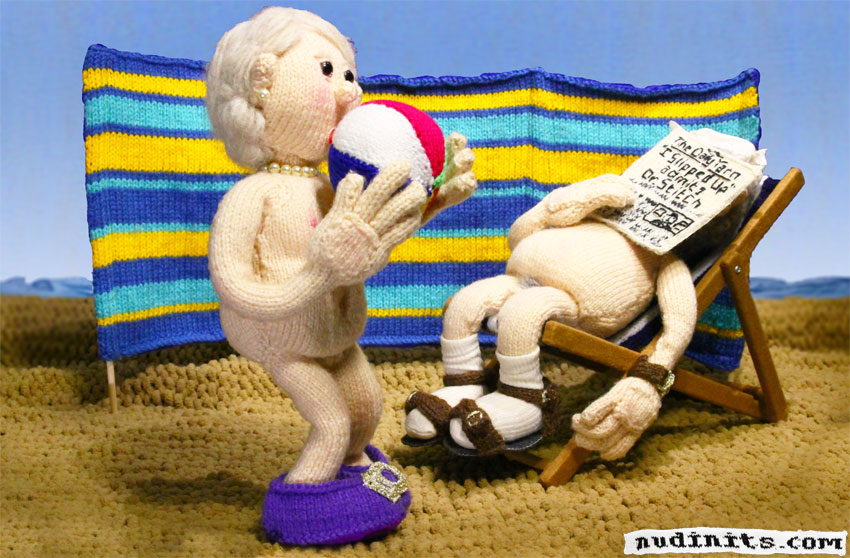 Barbara had been blowing for ages but it still wasn't as firm as she'd like #Heatwave