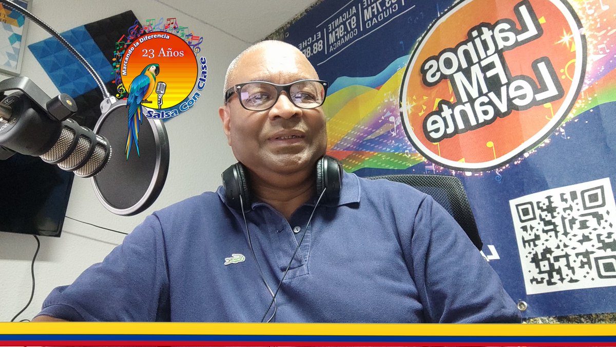 conelniche's tweet photo. SALSA CON CLASE CON EL NICHE EN LATINOS FM LEVANTE DE 20:00 A 22:00 HORAS.
MIÉRCOLES DEL REVOLÚ

BENIDORM 96.7
ALICANTE 93.7
ALICANTE COMARCA 97.9
ELCHE 88.8. https://t.co/WoJFoTuyQu
