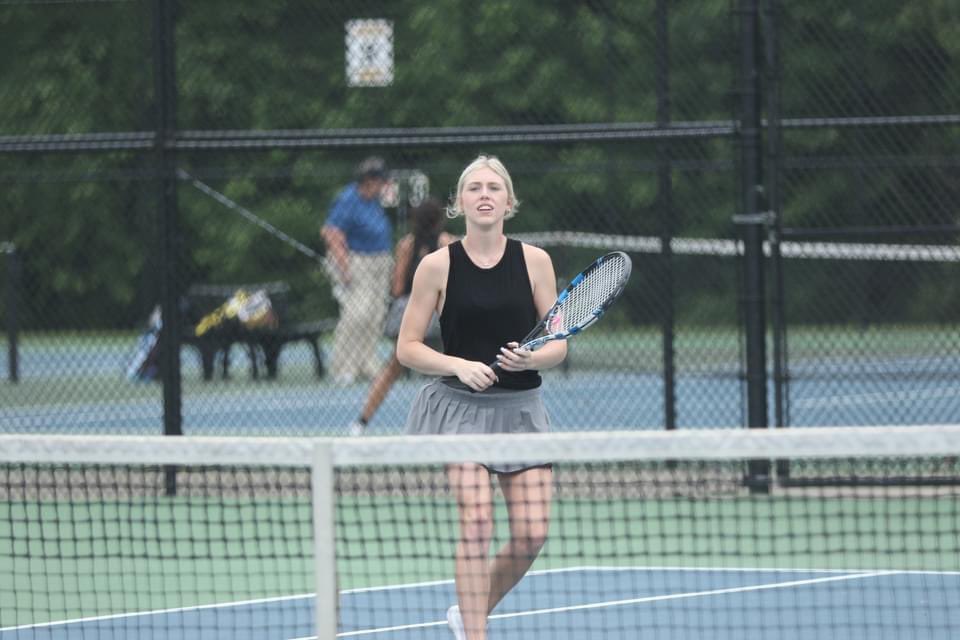 Congrats to Zoe and Kaitlyn for Doubles all state honorable mention.  Very strong season girls!