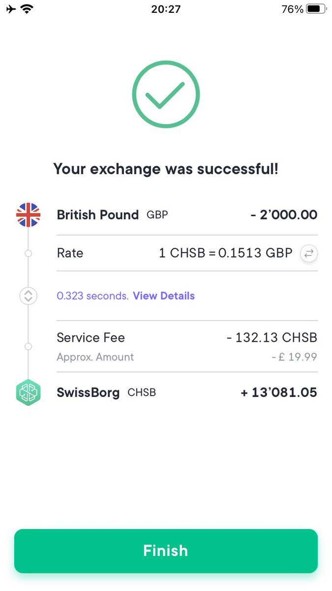 _Chugooli's tweet photo. @swissborg 

Just spent 50% of my monthly salary on #CHSB Buy Buy Buy.. No better time.. I BELIEVE https://t.co/FaERVSk6x9