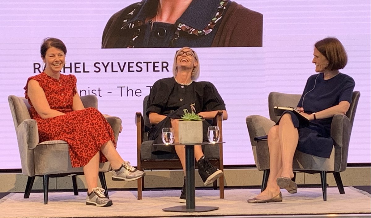 "Empowering our people is crucial to us" - our Head of People &amp; Organisation <a href="/SarahMoorePwC/">Sarah Moore</a> spoke to @RSylvesterTimes and Jane Reddin on the #FutureOfWork at <a href="/CogX_Festival/">CogX Festival</a> earlier today. Find out more about what went on at the festival here: bit.ly/3xPZFXV