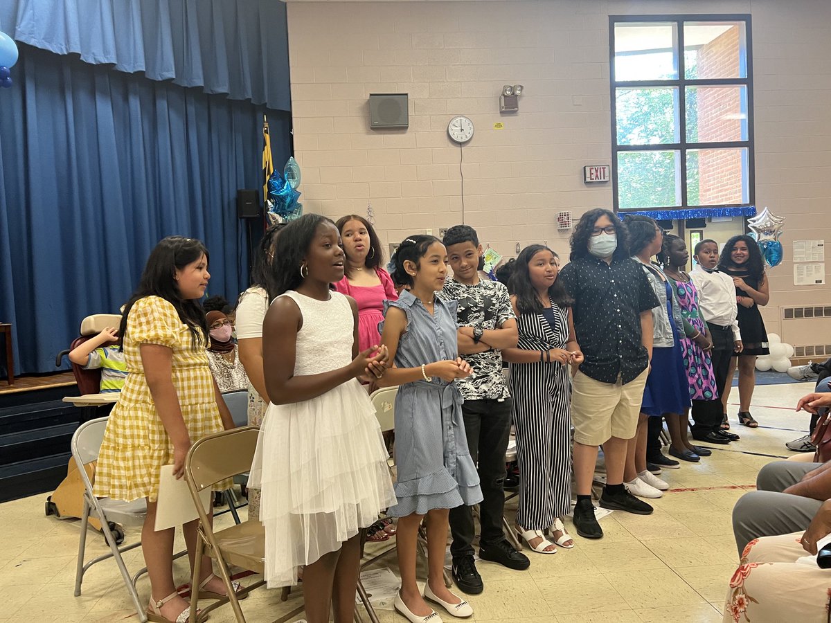 DreamStrathmore's tweet photo. Grade 5 Promotion--- We are soooooo proud of you.  Remember, "Once A Bulldog, Always A Bulldog!" https://t.co/4gonzt2McQ