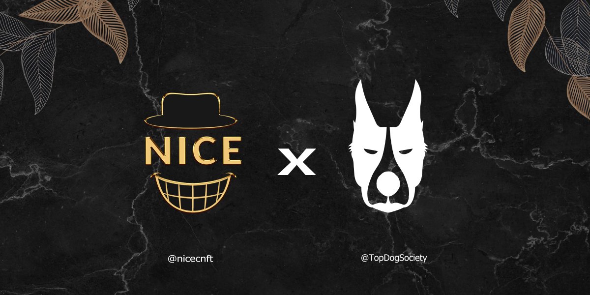 Nice Society x <a href="/TopDogSociety/">Top Dog Society | CNFT</a> 

Giving away 7 Alpha Pass WL spots from Top Dog Society for our Pass and Ultimate holders in our Discord! 😎

Additionally you can win one Nice Pass on Twitter!

1⃣ Follow @nicecnft <a href="/TopDogSociety/">Top Dog Society | CNFT</a> 
2⃣❤️&amp; RT
3⃣ Tag 3 friends

#CNFT #CNFTGiveaway