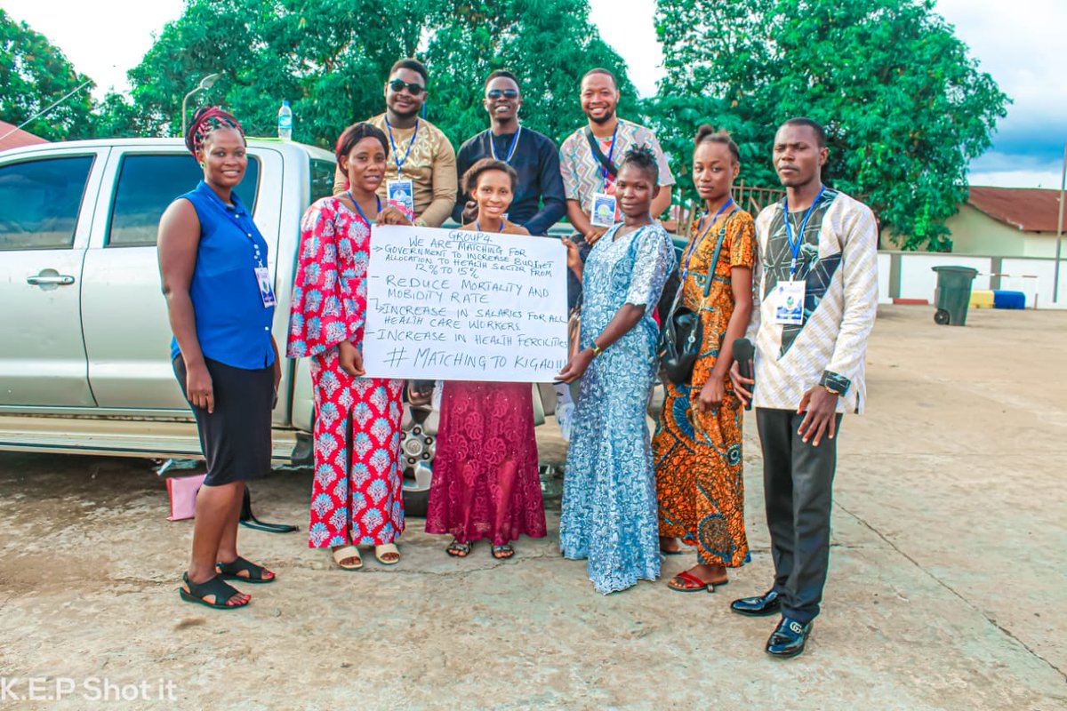 fodaysoriek's tweet photo. It was a three days event full of  inspiration, learning, connection and action
 Theme of “Creating Youth Champions to end Malaria and NTDs through Universal Health Coverage and Health System Strengthening 2022”
#We learned and shared experiences
#Zero Malaria 🦟 Starts with me! https://t.co/Cy3s2iKKYJ
