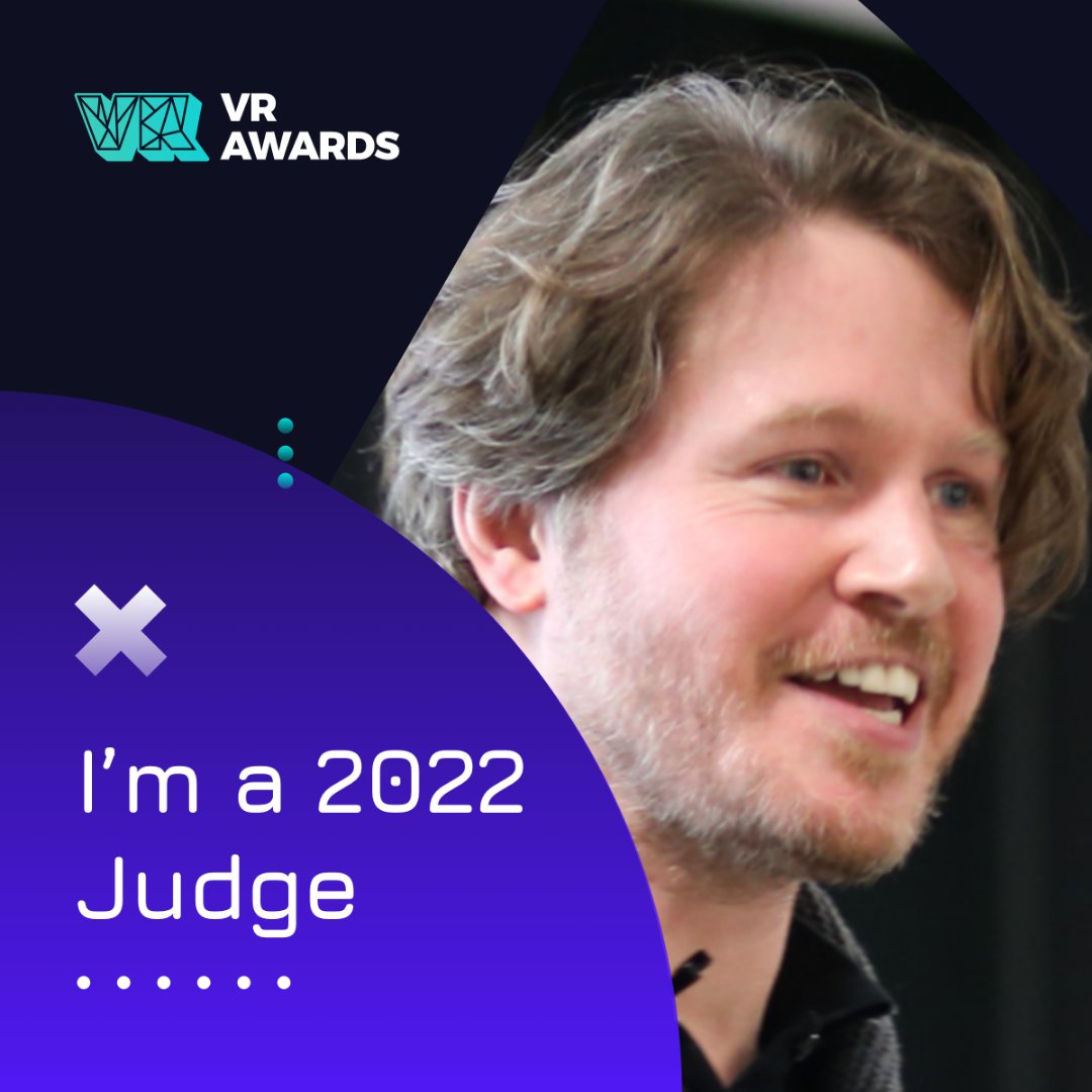 I'm delighted to announce that I am an official Judge for #VRA22. Can't wait to see all the exciting projects that have been submitted to this year’s <a href="/VRAwards/">AIXR XR Awards</a>! If you haven't yet nominated your project, do it at bit.ly/3mvz0Jl now!