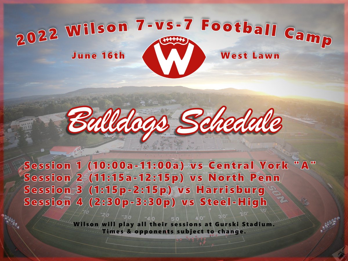 Wilson Bulldogs Football tweet media