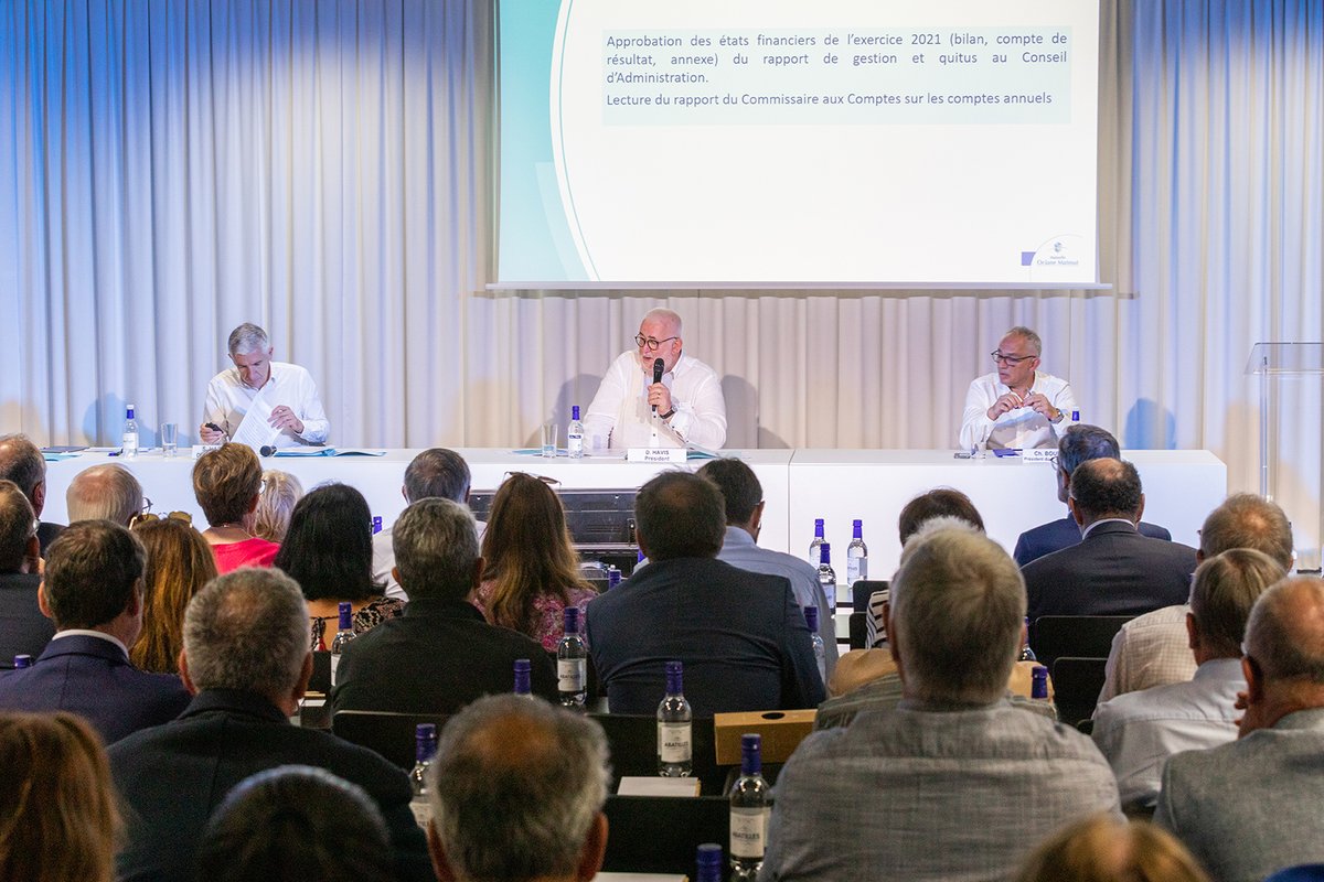 Chaleureux remerciement à Daniel Havis à qui je succède avec fierté à la Présidence de la Mutuelle pour poursuivre le développement d’une mutuelle résolument accessible à tous.