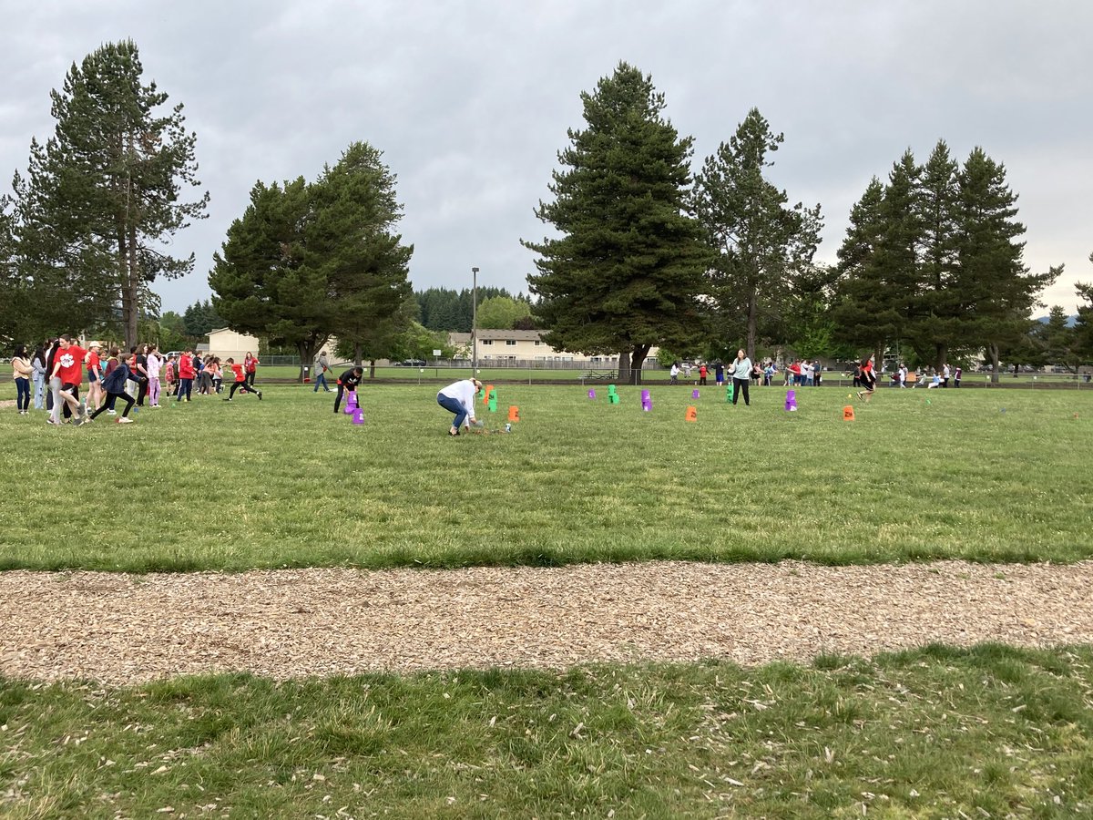 Field day is back at Newby!! Great way to end the year!