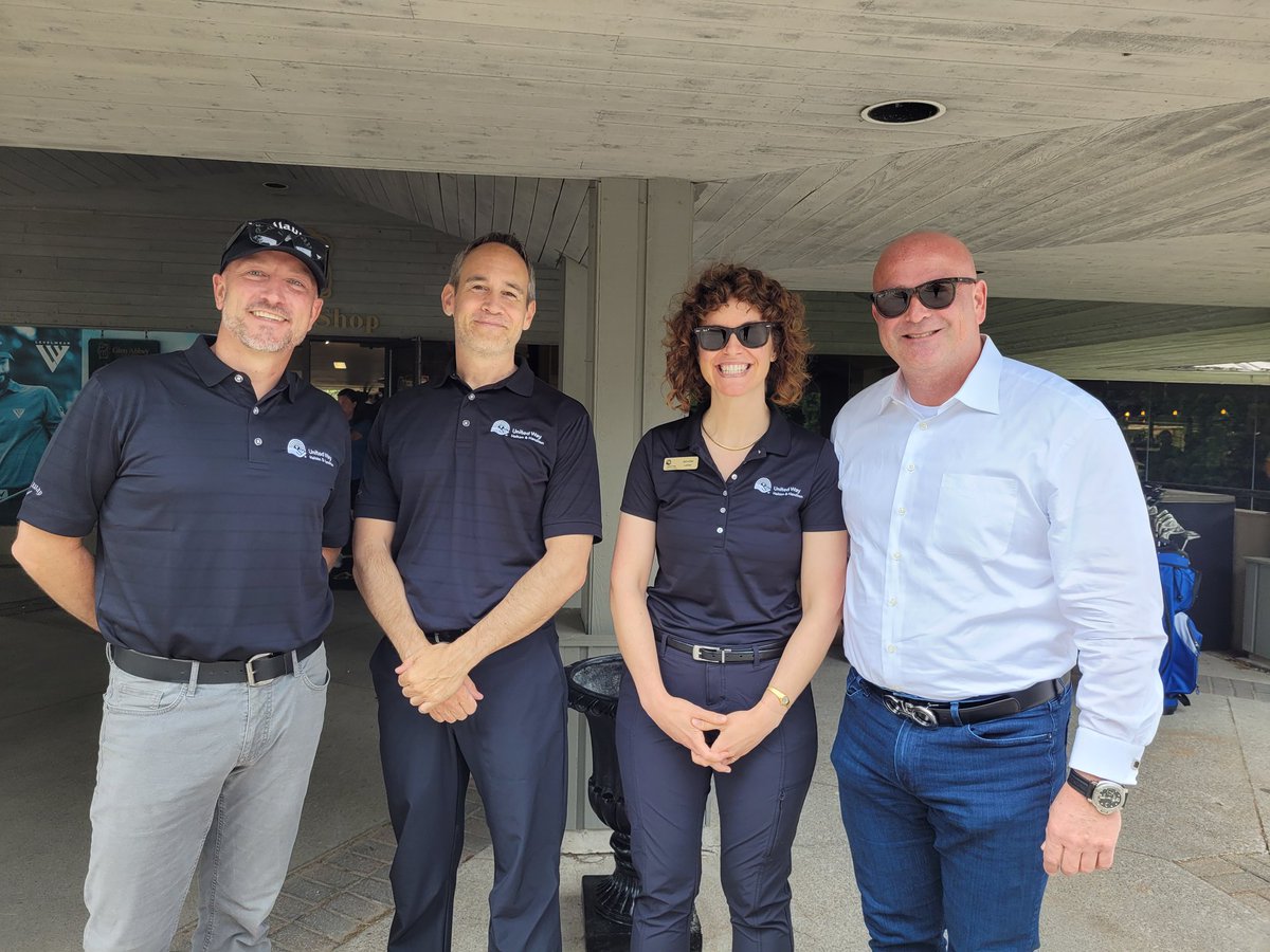 BradPark1's tweet photo. We’re out at @GlenAbbeyGC for the 34th Annual @MayorRobBurton Invitational Golf Tournament for @UnitedWayHH!

Thank you to local partners for coming out today to support your community. https://t.co/z23eS74BvM