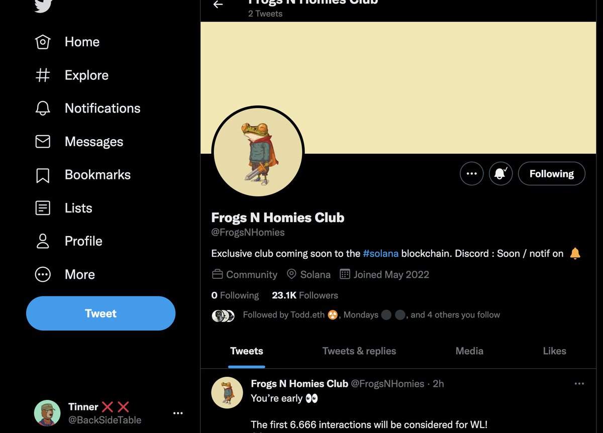 BackSideTable's tweet photo. @FrogsNHomies https://t.co/zryC2O8Kkl