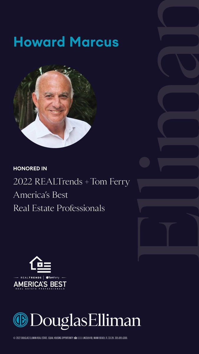 HowardEMarcus's tweet photo. When only the Best is required. Over 50 years of Real Estate Successes! https://t.co/xkSnivwjqq
