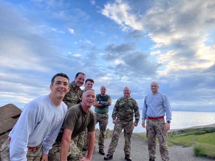 154ScottishRegt's tweet photo. What do you do on Wednesday evenings ???
Boot runs to the beach โฆ..
Tabata Sessions โฆโฆ.
#PaidToTrain https://t.co/Wa04Qc7GGP