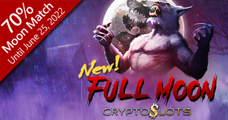 CryptoSlots Enters the Twilight Zone with New Full Moon Game