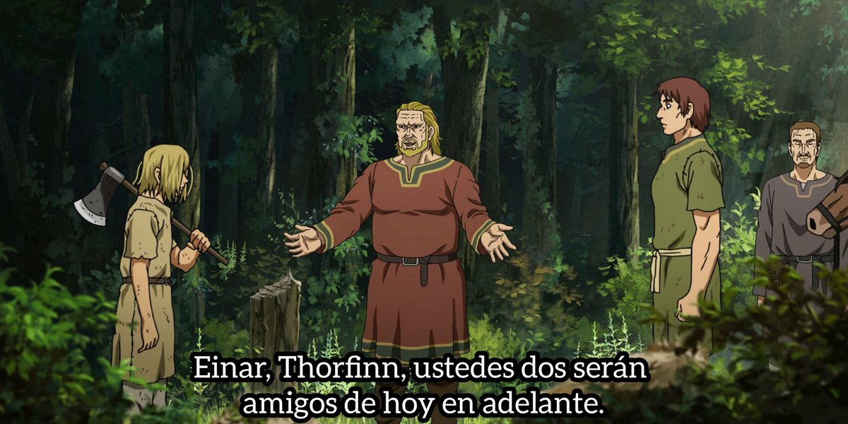 Vinland Saga Latinoamérica - La felicidad de Thorfinn y Einar se