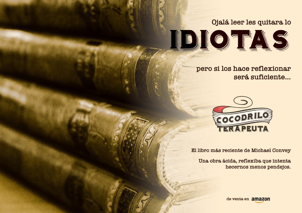 doc_cocodrilo's tweet photo. Si fueran inteligentes, leerían, pero son solo #humanos #idiotas #leer #Lecturas #literatura #superacion #libros https://t.co/5ZpSlvQD5A