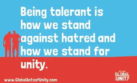 mikebhaines's tweet image. #RejectHate #StandforUnity