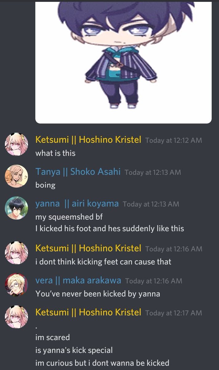 incorrectkrmk's tweet photo. yanna stronk? *insert wonky massu* https://t.co/7ZQskdNWTI
