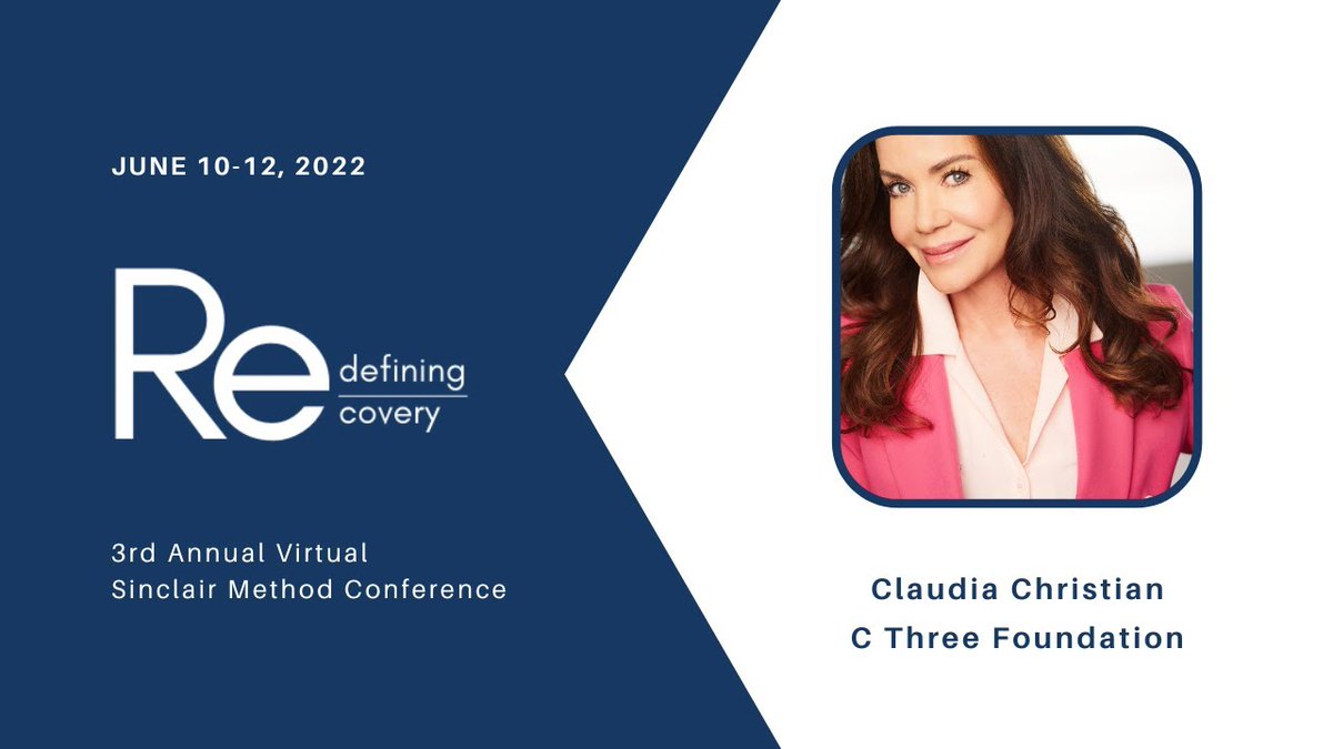 C3_Foundation's tweet photo. #ICYMI - Our 2022 Conference kickoff with @ClaudiaLives's Conference Keynote: What #RedefiningRecovery Means to Me is now available to watch on our YouTube channel. | @riahealth @workithealth 

https://t.co/jk47lZaxpA https://t.co/5XIoC3aWhk