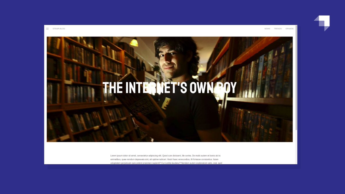 Learn how to build a blog using <a href="/vuejs/">Vue</a>, <a href="/apollographql/">Apollo</a> for requesting the #Strapi API and #Strapi ⚡️

✍️: <a href="/boulaffasae/">Boulaffas Amine</a>

strp.cc/3HqwYDV