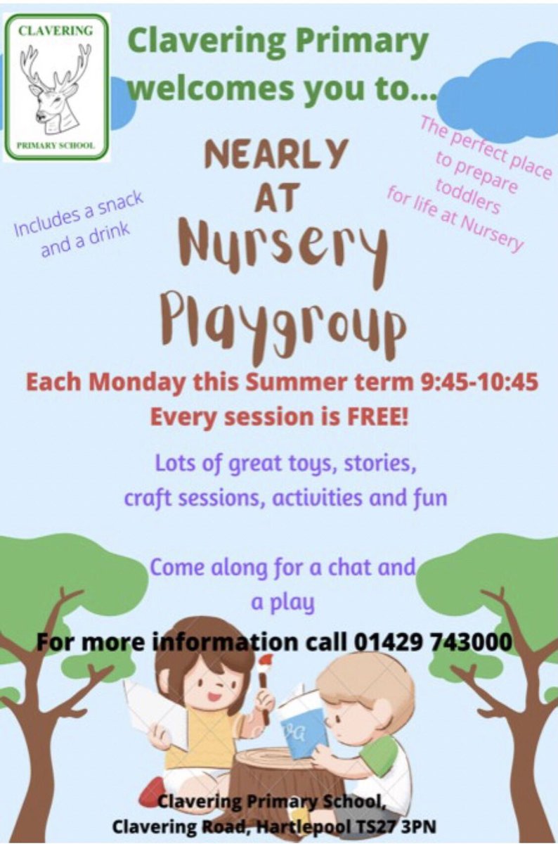 Clavering Early Years tweet media