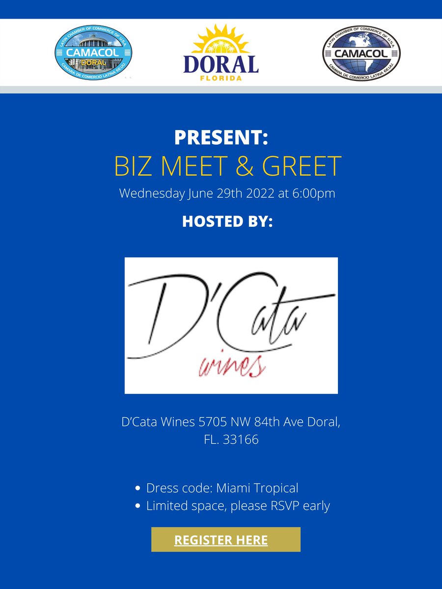 Join us for a special evening on Wednesday, June 29 th 2022 at 6:00pm