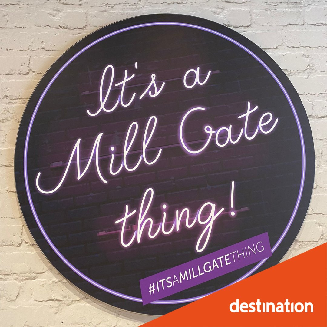 WeRDestination's tweet photo. If you need to take a moment to refresh, relax and recharge during your shopping trip at @MillGateBury , then visit ’It’s a Mill Gate Thing’ on Minden Parade! 

You can snap the perfect selfie in front of our stunning backgrounds, or even bring your mates for a TikTok dance off! https://t.co/jBYMn2ZBpd