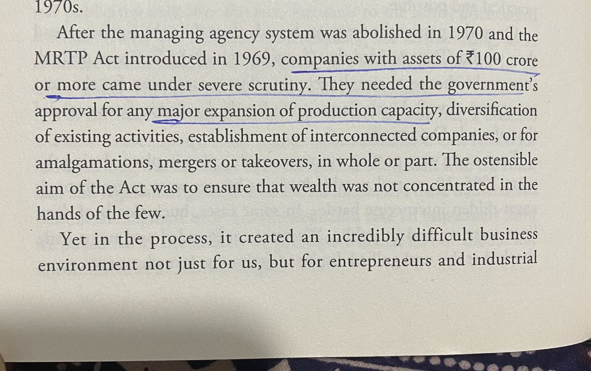 Vitdwesh's tweet photo. #themakingofhero
Reason why Old companies have so many Cross Holdings and Complex Shareholding Pattern.
Reason - MRTP ACT 1970s
Fore more details Read the Images https://t.co/gn2VfArOzC
