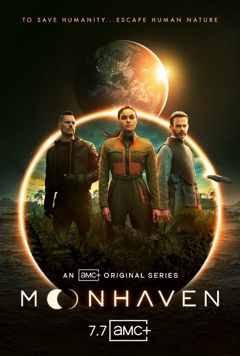 JoeManganiello's tweet image. #MOONHAVEN coming to @AMCPlus 7.7
