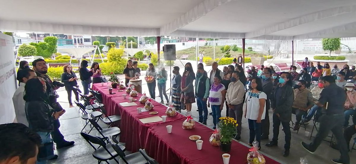 Sectec_Edomex's tweet photo. El pasado viernes @cuauhtemocgaort, en representación del #SECTEC, asistió al Foro: Reivindicación de los #PueblosIndígenas, Residentes y Afromexicanas; organizado por el Departamento de Atención a Grupos Étnicos del Gobierno de #Chimalhuacán. https://t.co/dKQaaDbB8l